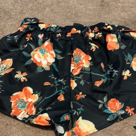 Allegra K Tie-waist Shorts - Picture 5 of 5